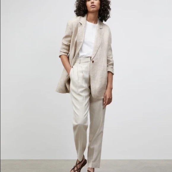 NWT Lafayette 148 New York Linen Oversized Blazer - Picture 14 of 14
